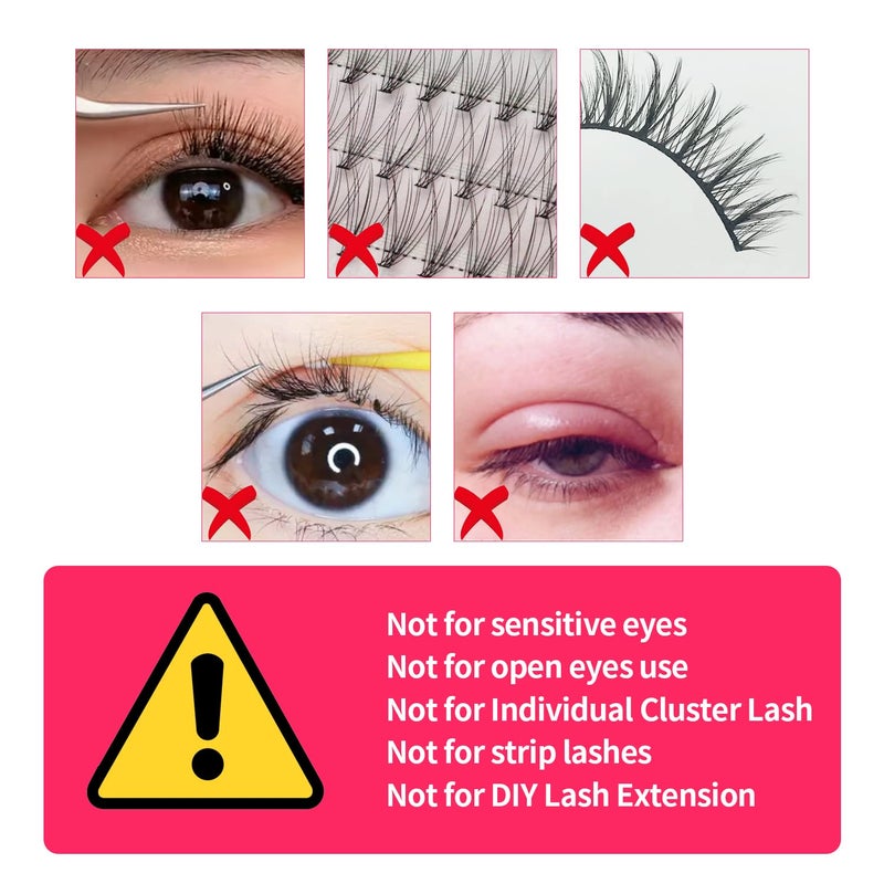 VEYES INC غراء تمديد الرموش من VEYES INC - جفاف من 0.5-1 ثانية (0.17 أونصة سائلة / 5 مل) / احتفاظ يصل إلى 8 أسابيع / لاصق أسود للاستخدام في الصالونات لمتخصصي الرموش - Image 5