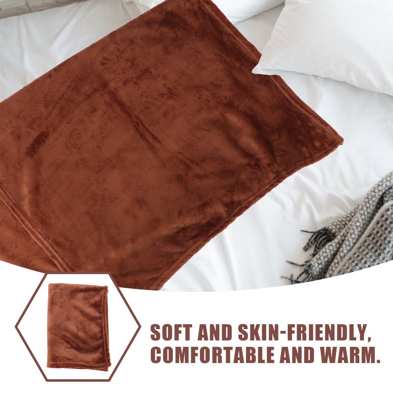 Throw Blanket Soft Cozy Blanket Sofa Chair Couch Bed Blanket Office Comfortable Blanket - Image 4