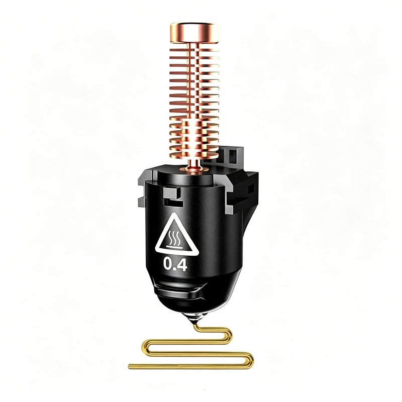 MODJUEGO 3D Printer Nozzle Accessories for Adventurer 5M/5M Pro AD5M/AD5M Pro Printer, Nozzle 280℃ 3D Printer Replacement (0.4mm) - Image 1