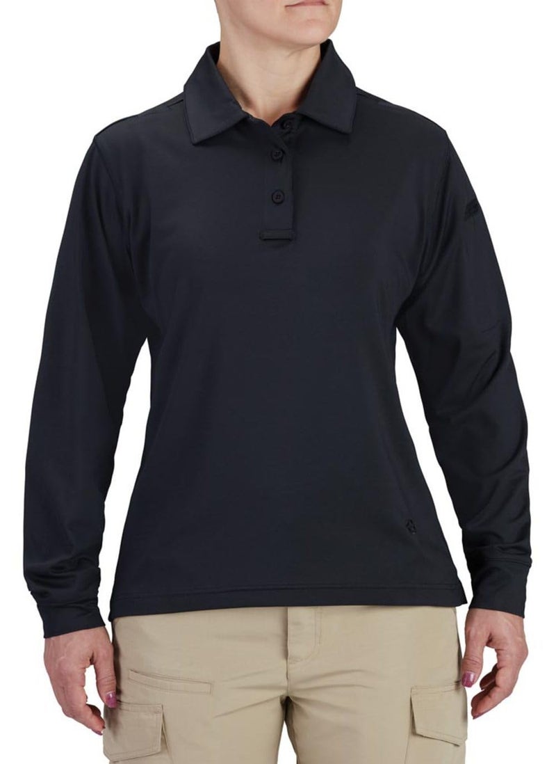 Propper Edgetec Long Sleeve Polo Womens LAPD Navy Medium