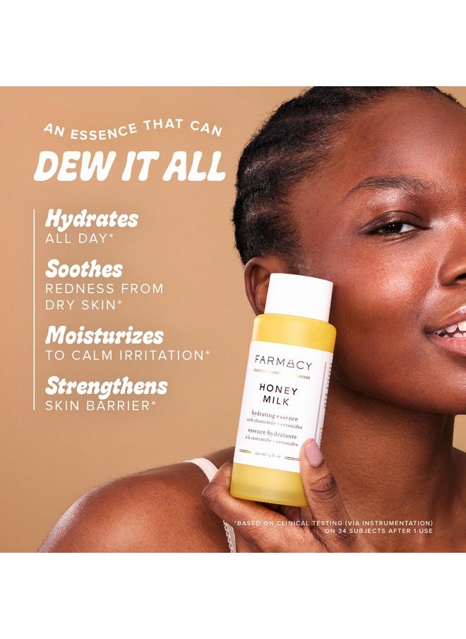 FARMACY - Honey Milk Hydrating Essence With Ceramides Face Primer Replenishes Moisture Barrier Smooths Wrinkles & Boosts Elasticity - Image 1