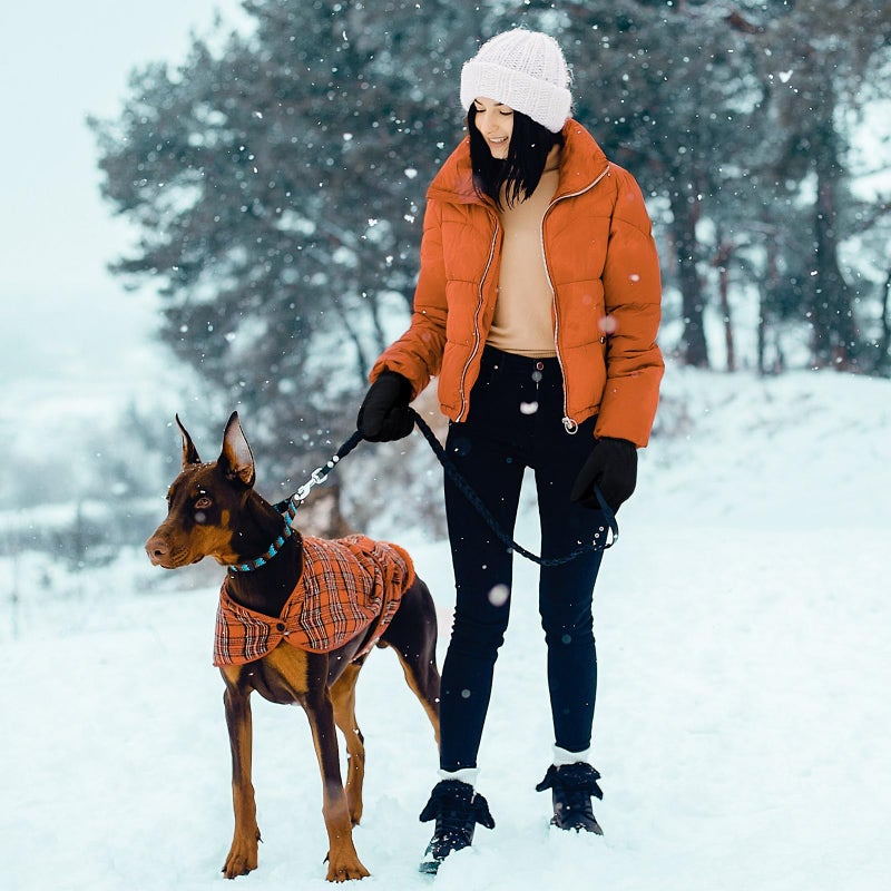 OZERO Winter Gloves for Men & Women | -30â„‰ Warm Thermal Running Cycling and Work Gloves for Men Cold Weather | Deerskin and Polar Fleece Insulated Winter Gloves Men - Image 3