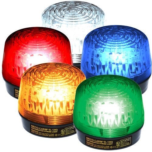 SECO-LARM SL-126Q/R Red Security Strobe Light - Image 3