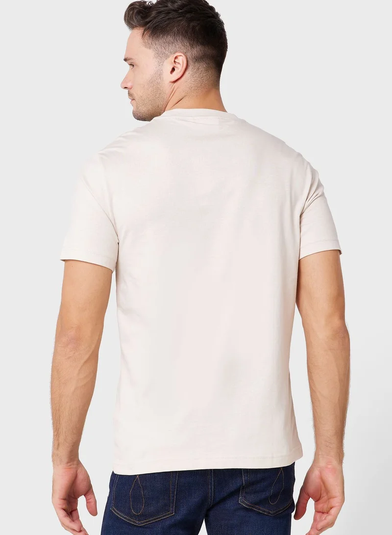 CALVIN KLEIN Logo Crew Neck T-Shirt