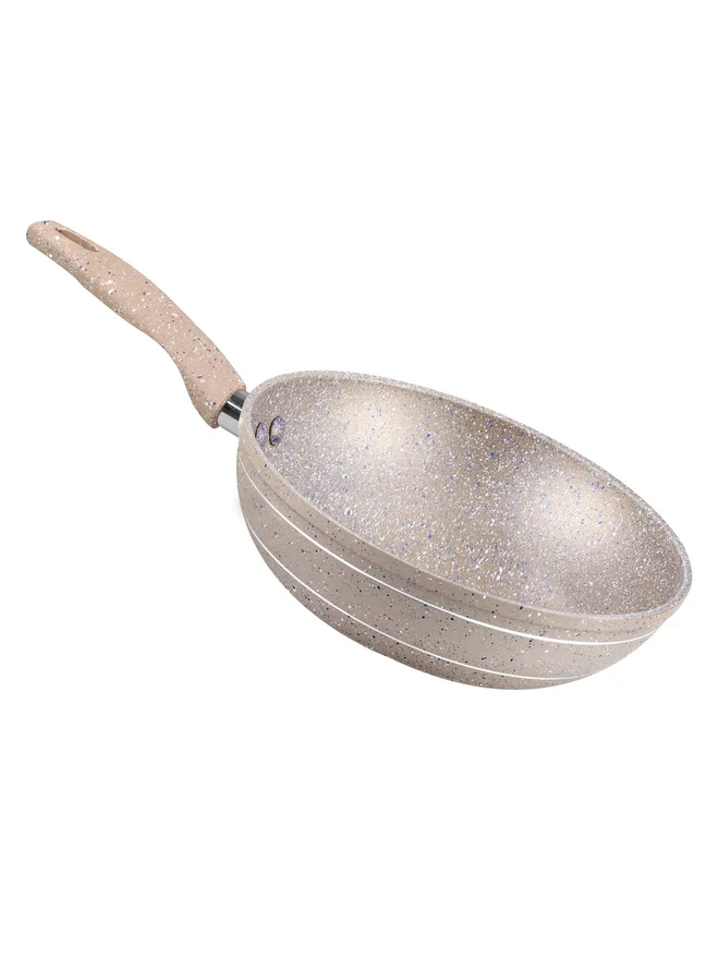 رويال فورد مقلاة ووك ذكية بطلاء رخامي متين  سم