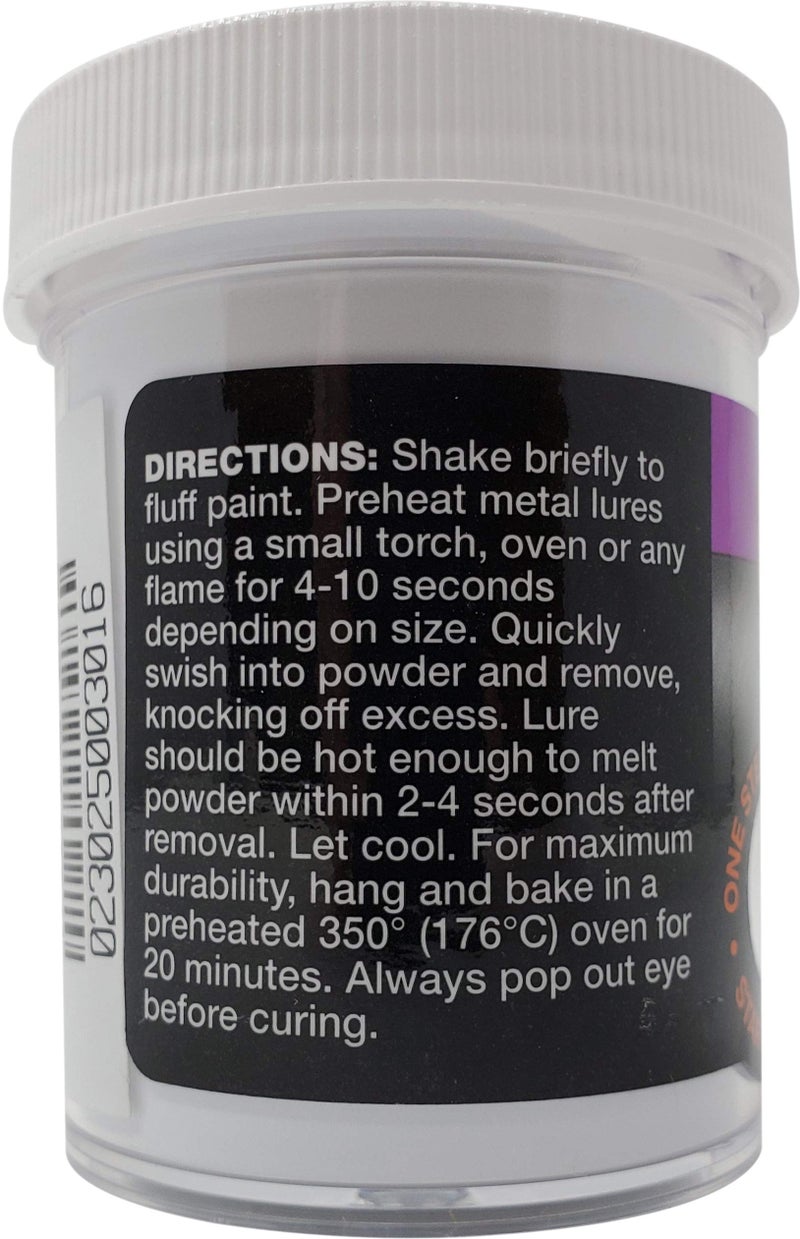 Pro-Tec Powder Paint 2 oz Jar (White) - Fishing Tackle Paint - Image 4