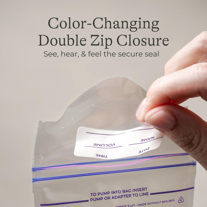 Lansinoh Breast Milk Storage Bags 1 pack of 50 count. - Image 5