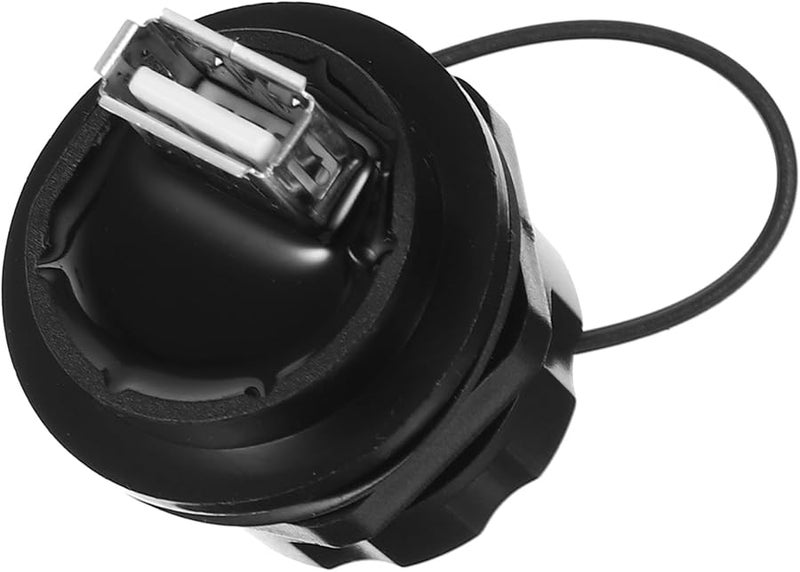 Dual USB Female Port Pass Through Adapter For Motorcycle Yacht Data Transmission - Image 2