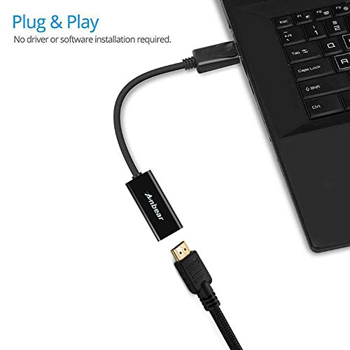 Anbear DisplayPort to HDMI, Display Port Adapter to HDMI for Desktops and Laptops Connect to HDMI Displays (1 Pack, DP) - Image 5