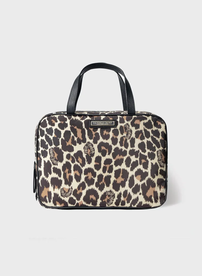 Victoria's Secret Leopard Travel Case