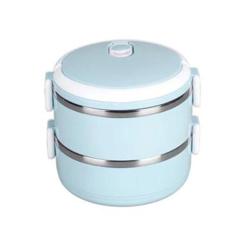 Niralasa Niralasa Stainless Steel Insulated Multi Layer Hot Lunch Box with Handel and Lock Lid Leak Proof - Image 4