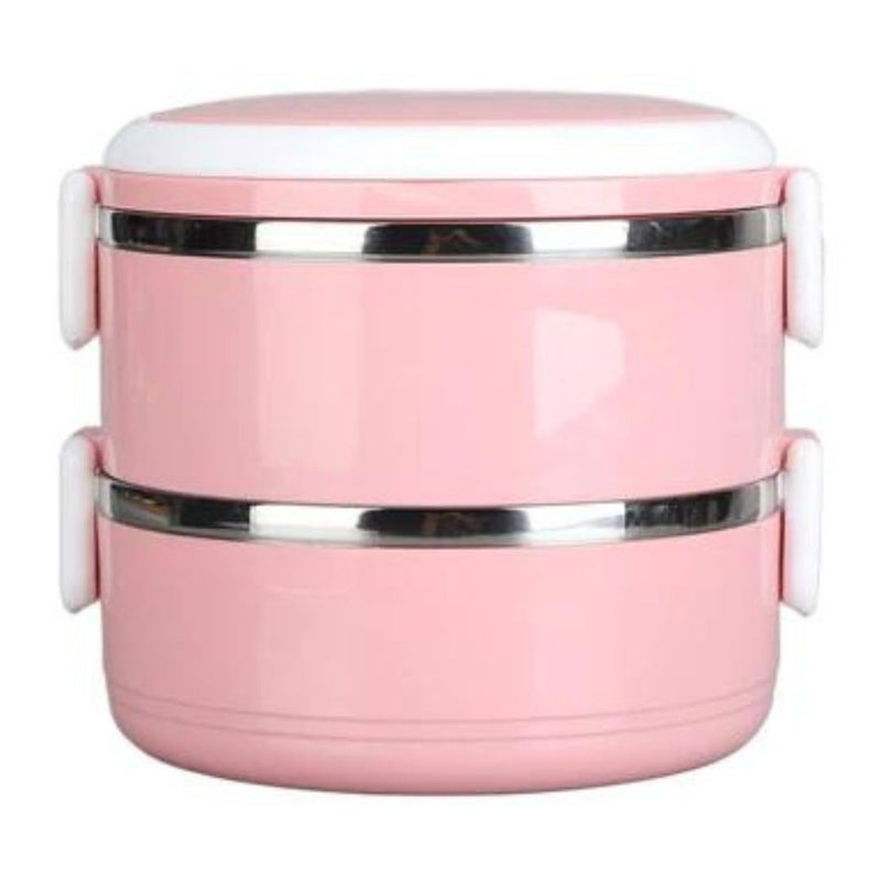 Niralasa Niralasa Stainless Steel Insulated Multi Layer Hot Lunch Box with Handel and Lock Lid Leak Proof - Image 1