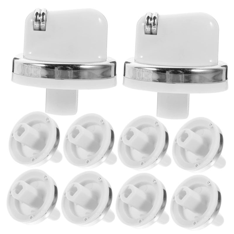 Gas Stove Water Heater Rotary Temperature Control Knobs 3 5X3 5X3 5CM White Easy Installation 30pcs - Image 4
