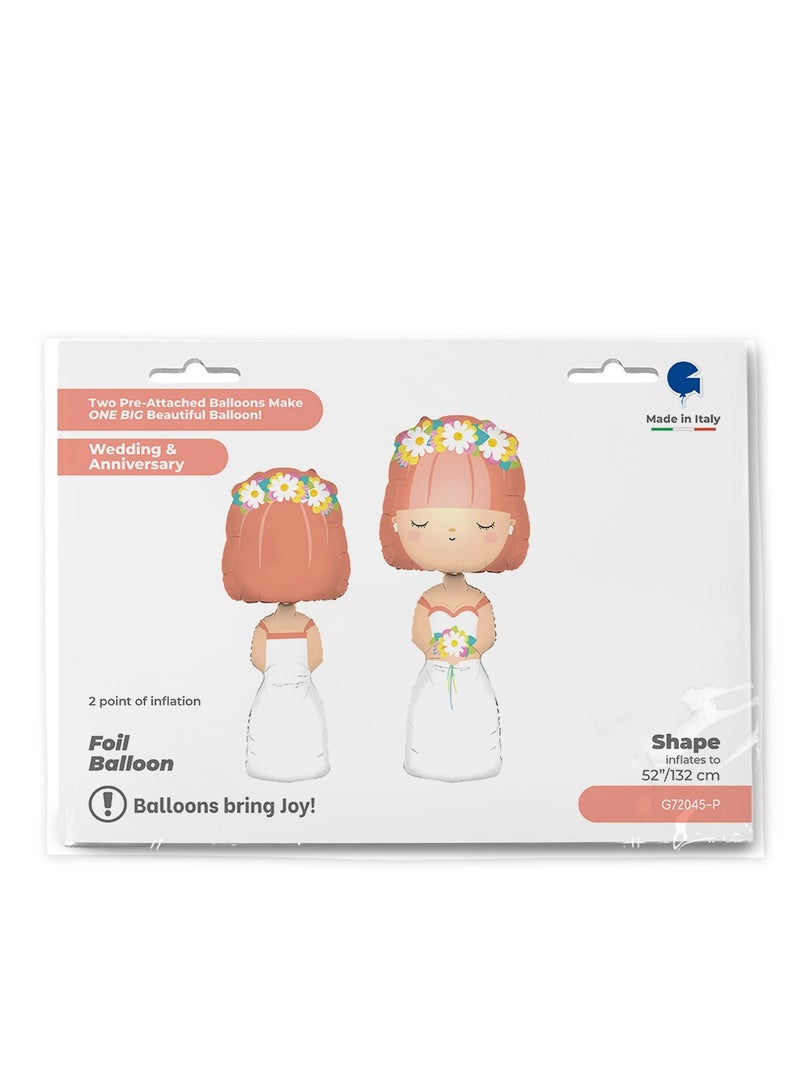 GRABO 52" Foil Balloon The Bride - Image 3