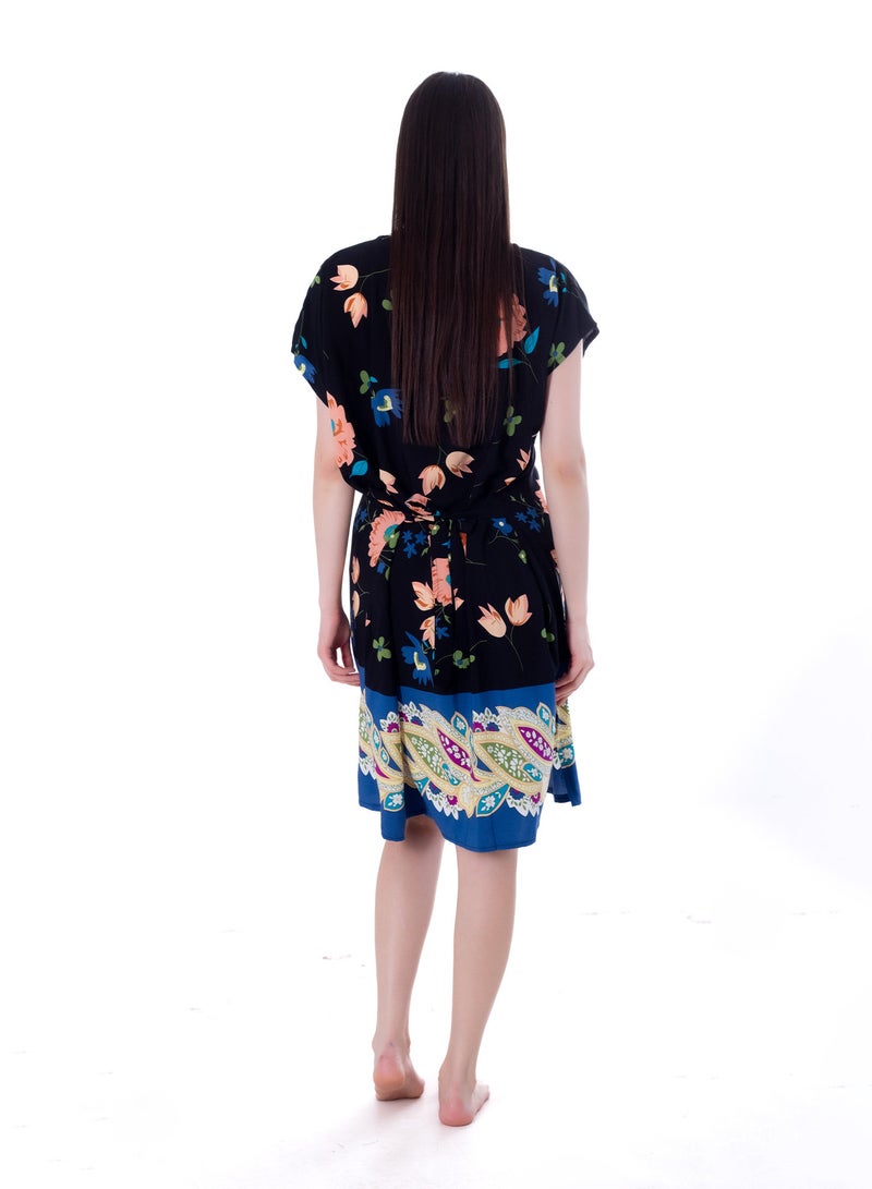 BEBO Women's short abaya with short sleeves  - Image 3