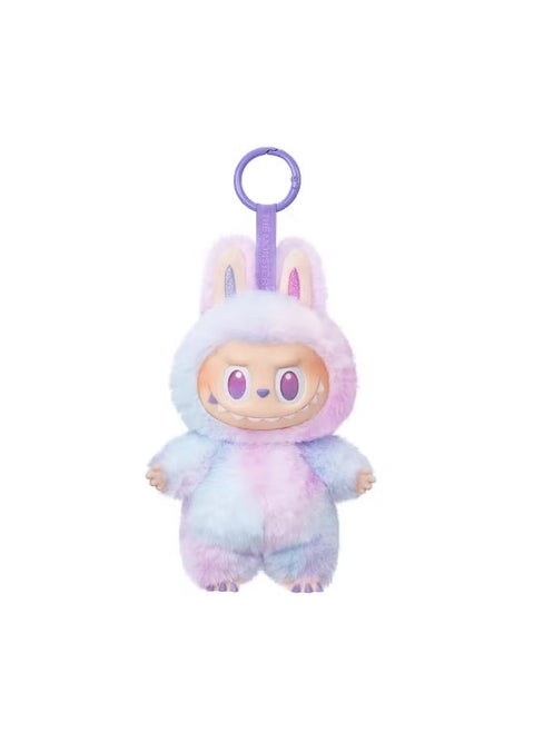 Doll pendant LABUBU 3.0 Labubu vinyl face plush blind box Macaron 1 single box(High quality version)