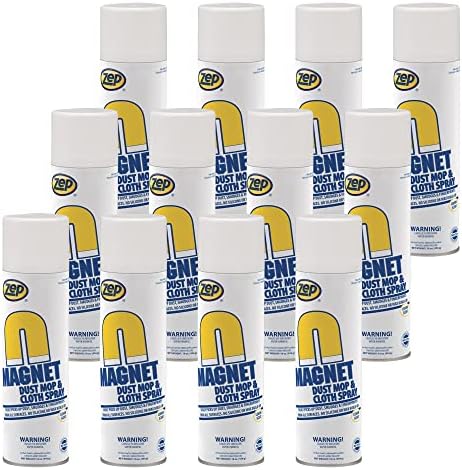 Zep Zep Magnet Dust Mop and Cloth Spray 16 oz Case of 12 8001  Best Way to Clean Hardwood and Laminate Floors and Keep Them DustFree Gets Rid of Smudges Scuffs and Smears  - Image 3