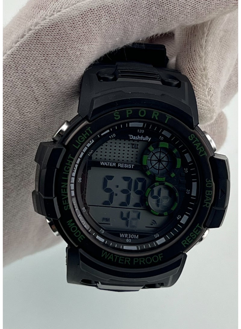 Digital Sports Watch with Modern Color Design and LED Display – Unisex Casual Style - Image 4