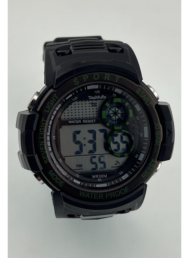 Digital Sports Watch with Modern Color Design and LED Display – Unisex Casual Style - Image 2