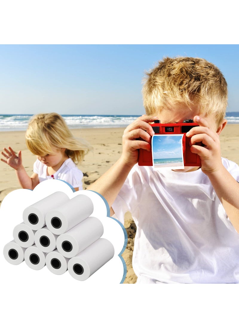 Epakh 12 Rolls Print Camera Paper Refill, 2.2 x 1.1 Inch Instant Camera Refill Print Photo Printer Thermal Paper for Kids(White)  - Image 4