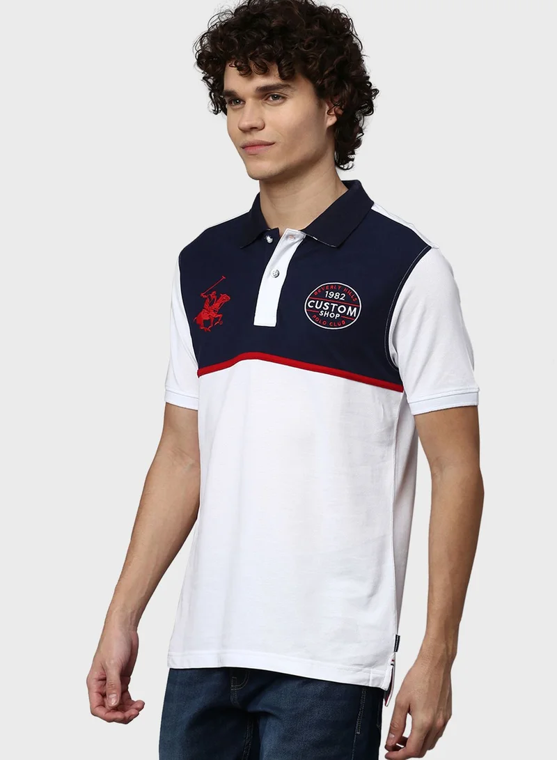 bhpoloclub Color Block Polo