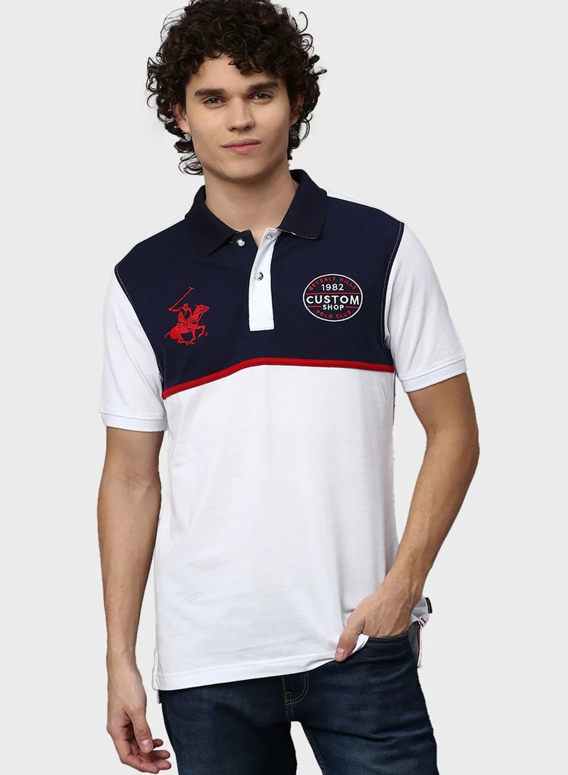 bhpoloclub Color Block Polo