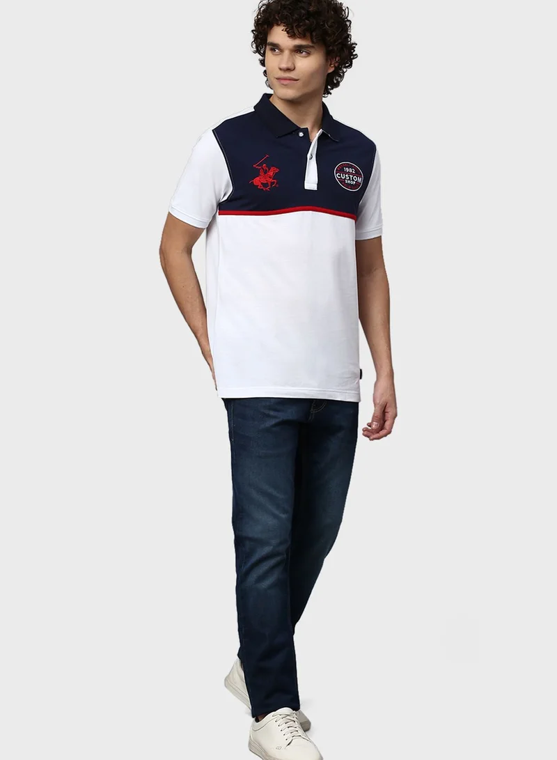 bhpoloclub Color Block Polo