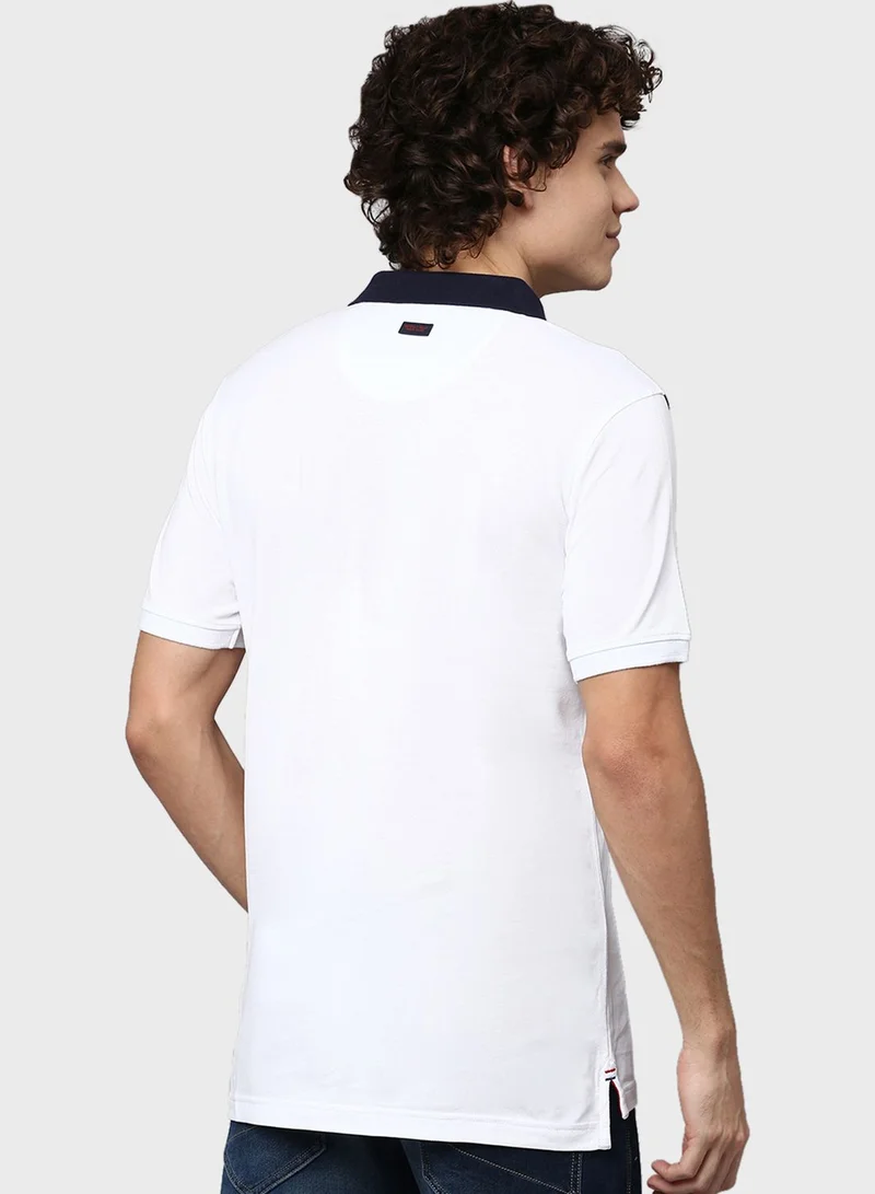 bhpoloclub Color Block Polo