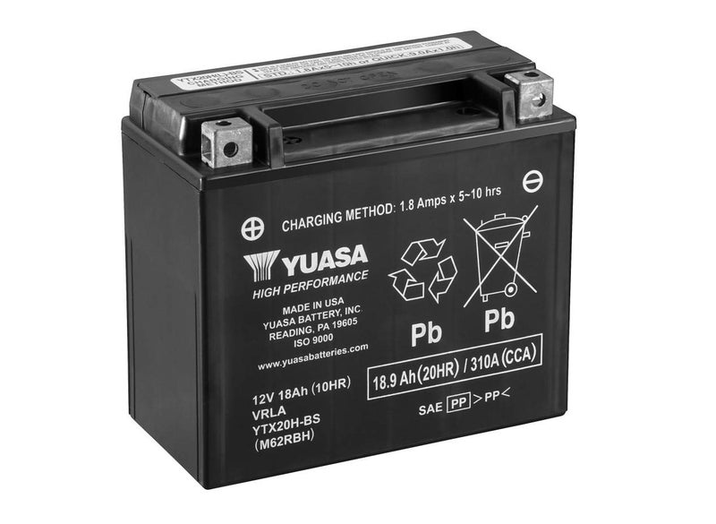 Yuasa بطارية يواسا YUAM62RBH YTX20H-BS، متعددة الألوان، مقاس واحد - Image 4