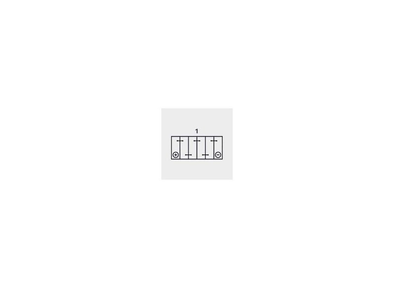 Yuasa بطارية يواسا YUAM62RBH YTX20H-BS، متعددة الألوان، مقاس واحد - Image 2
