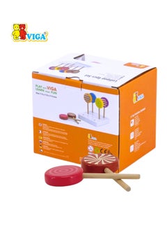 Wooden Lollipop For Kids Ages 3+ Years, 6 Pieces - pzsku/ZA7C990B5FE0EDF5A8B6FZ/45/_/1740576611/4dd2000b-1807-4122-944a-87f50fb44b9f