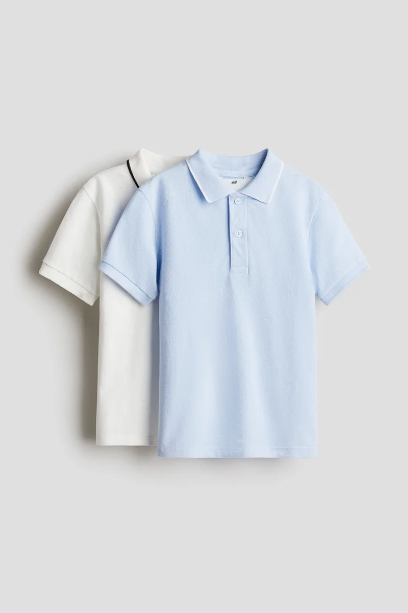 H&M 2-pack polo shirts