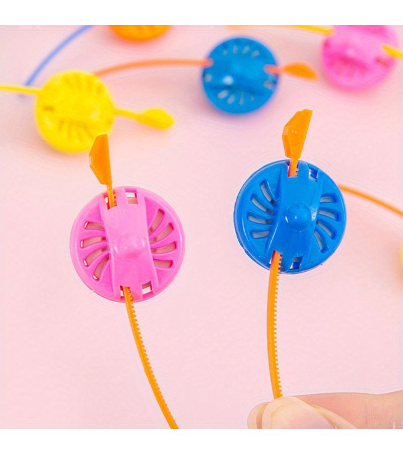 25 Pcs Colorful Pull Tab Spinning Gyro Toys Party Favors Goodie Bags Stuffers For Kids Pinata Classroom Prizes Birthday Gifts For Girls Boys Bulk - Image 3