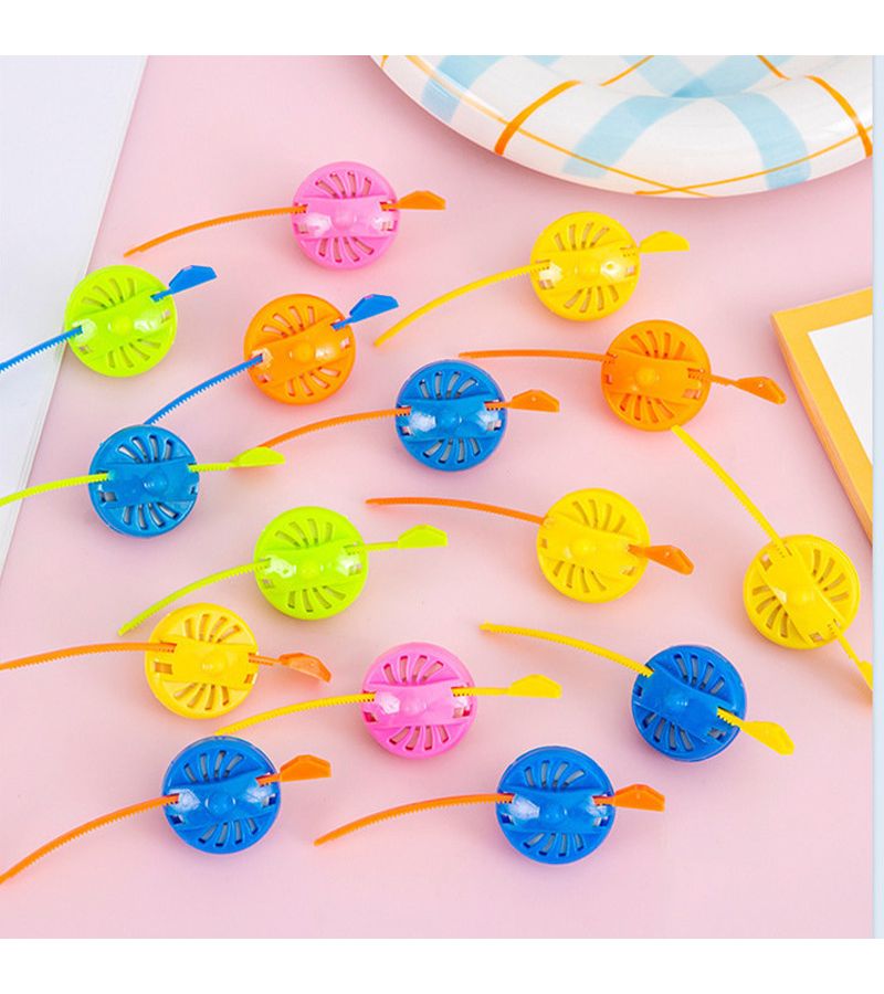 25 Pcs Colorful Pull Tab Spinning Gyro Toys Party Favors Goodie Bags Stuffers For Kids Pinata Classroom Prizes Birthday Gifts For Girls Boys Bulk - Image 1