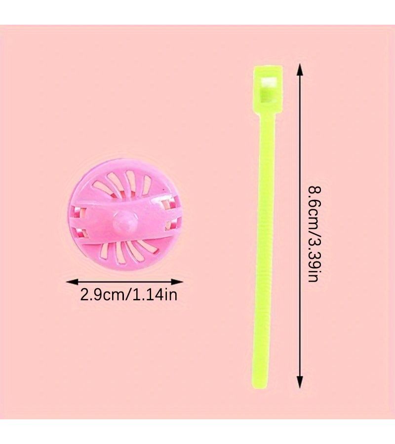 25 Pcs Colorful Pull Tab Spinning Gyro Toys Party Favors Goodie Bags Stuffers For Kids Pinata Classroom Prizes Birthday Gifts For Girls Boys Bulk - Image 2