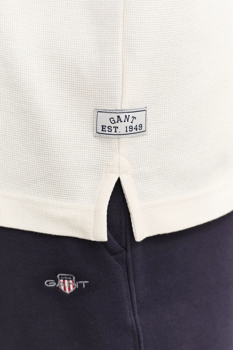 Gant  Micro Texture Short sleeve T-Shirt for Men | Best Price UAE