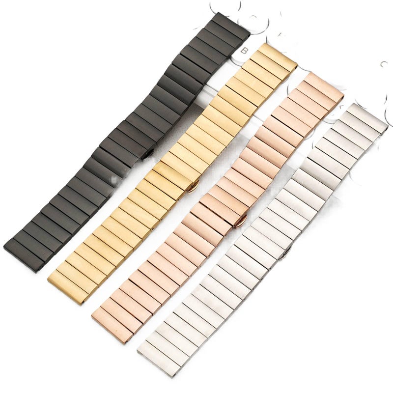 Smartwatch Band in Gold for daily smartwatch wear and replacement strap Family Use Everyday Use Home Use Travel Use Outdoor Use Portable Use - Image 2