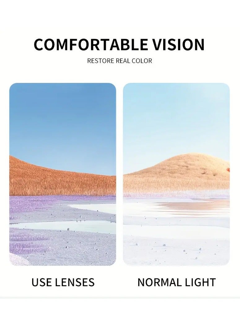 POLITE Black Retro Square Fashion Sunglasses For Women Men , Sun Shades For Driving Beach Travel  fashion - Image 5