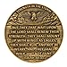 Leabet 157 Inch Zinc Alloy DoubleSided 3D Eagle Challenge Coin Colorful Inspirational Design with Isaiah 4031 Strength in The Storm Theme - Image 4