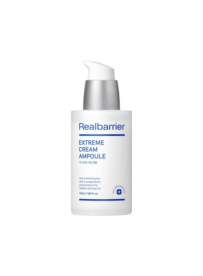 Real Barrier Extreme Cream Ampoule 1.69 Fl Oz Face Moisturizer For Dry Skin Moisturizing Skin Care Solution For Sensitive Skin Skin Barrier Repair & Strengthening Facial Serum Korean Skin Care - Image 1