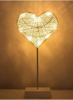 Heart LED Night Lamp Decorating Bedroom Atmosphere Specially for Ramadan