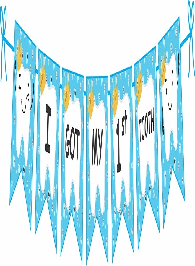 Untumble First Tooth Banner and Prop Kit (Pack of 26 pcs) First Tooth Decoration Items for Baby - Image 4