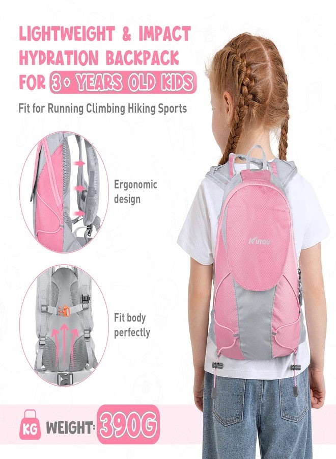 KUYOU Hydration Pack for Kids Hydration Backpack with 1.5L Hydration Bladder Lightweight Insulated Water Pack for Hiking Biking Climbing Running - Image 3