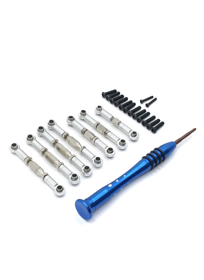 Generic Weili 144010 01 02 124018 124017 124016 124019 Remote Control Car Upgrade Rod-Color:Titanium Color-Proportion:1/14 1/12 Universal  - Image 5