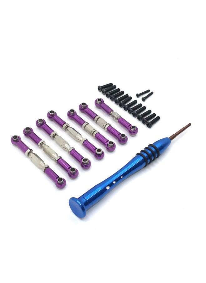 Generic Weili 144010 01 02 124018 124017 124016 124019 Remote Control Car Upgrade Rod-Color:Titanium Color-Proportion:1/14 1/12 Universal  - Image 1