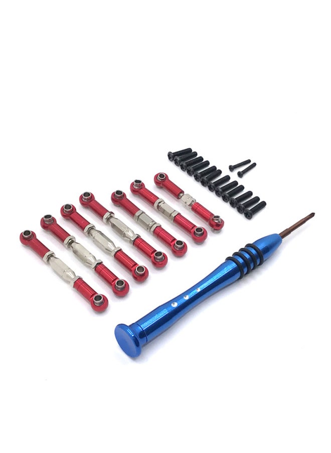 Generic Weili 144010 01 02 124018 124017 124016 124019 Remote Control Car Upgrade Rod-Color:Titanium Color-Proportion:1/14 1/12 Universal  - Image 3