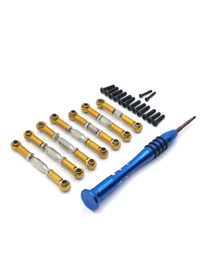 Generic Weili 144010 01 02 124018 124017 124016 124019 Remote Control Car Upgrade Rod-Color:Titanium Color-Proportion:1/14 1/12 Universal  - Image 4