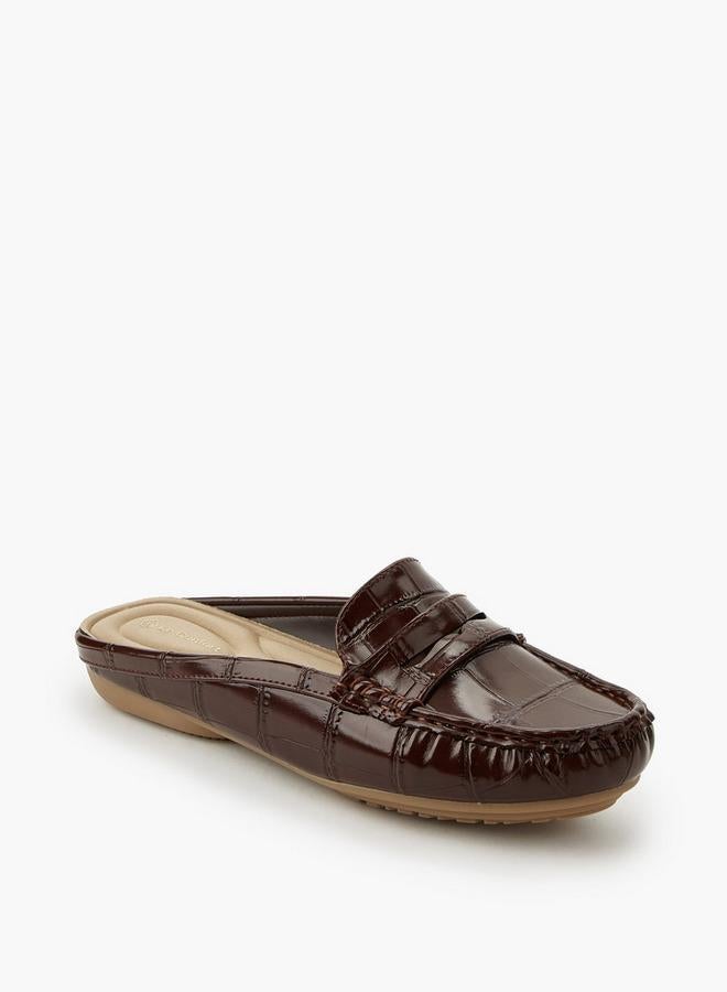 Le Confort Croco Mule - Image 1