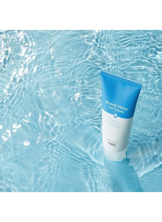 PURITO - Breeze Water Gel Cream 80Ml / 2.7 Fl. Oz. Vegan Crueltyfree Relieving Moisturizer Soothing Calming Safe Ingredients Sensitive Skin - Image 1