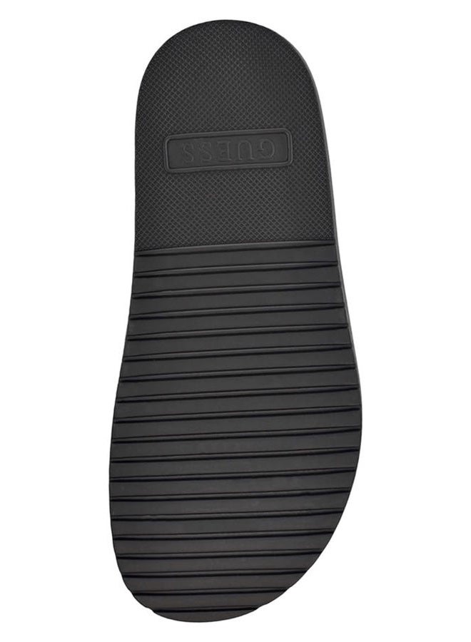 GUESS Men's Vartino Slide Sandal, Black 001, 41 EU - Image 5